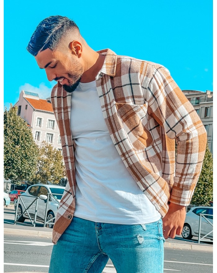 SURCHEMISE À CARREAUX